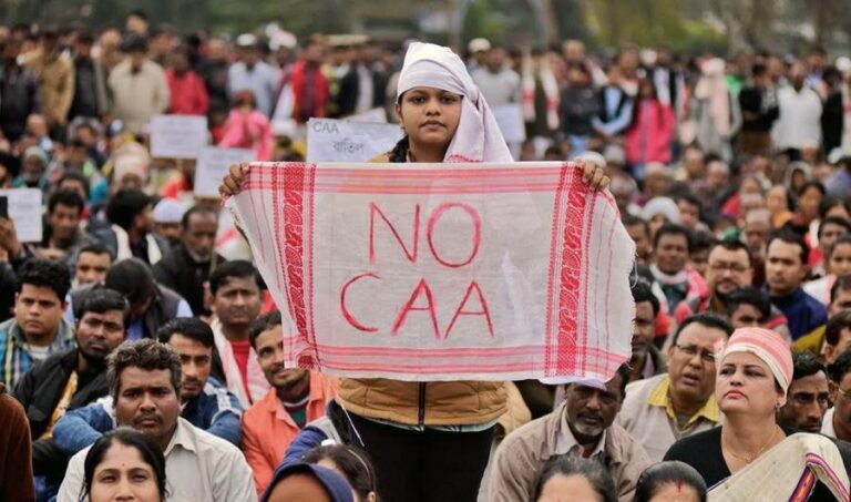 ANTI-CAA PROTESTS BACK ON STREETS OF ASSAM