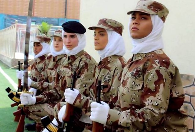 Image result for Saudi Arabia opens military recruitment to women