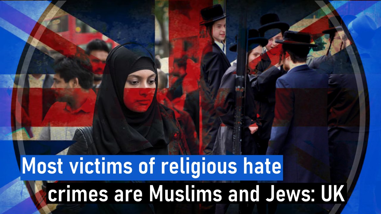 Most victims of religious hate crimes are Muslims and Jews: UK