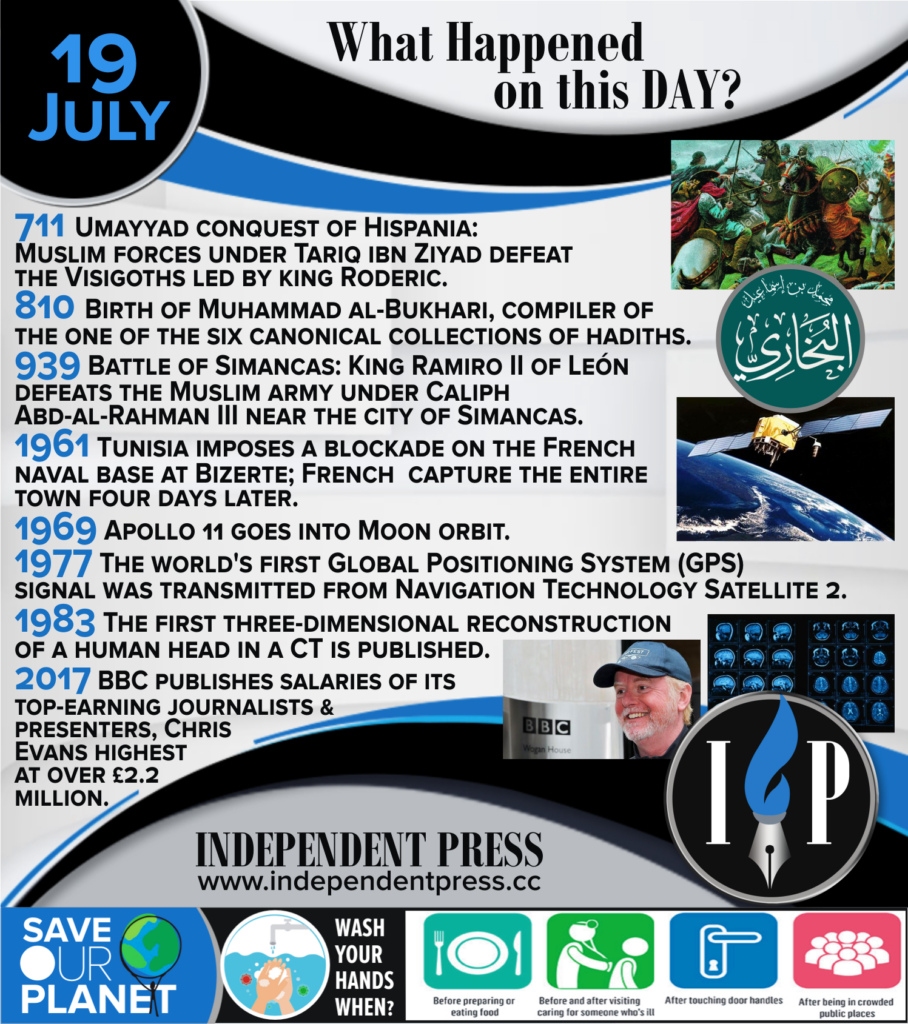 19 JULY: WHAT HAPPENED ON THIS DAY?