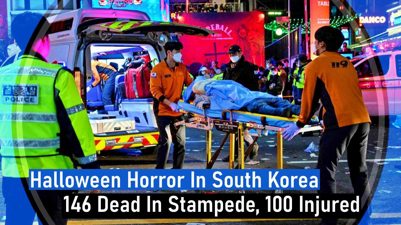 Halloween Horror In South Korea, 146 Dead In Stampede, 100 Injured
