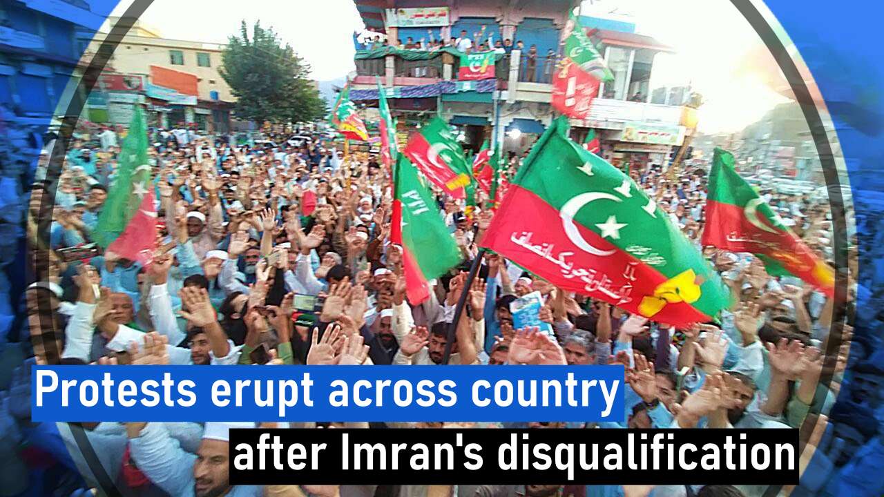 Protests erupt across country after Imran’s disqualification