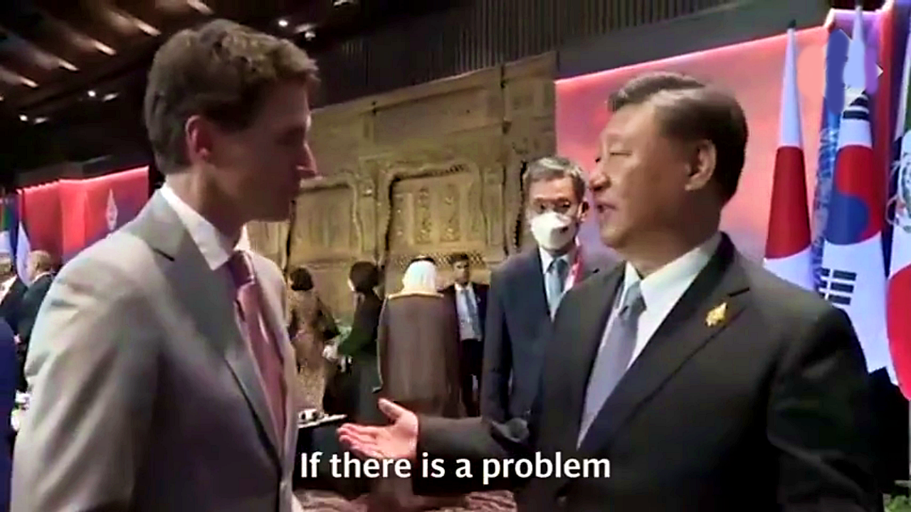 Xi Jinping fights with Trudeau on cam; Heated exchange at G20